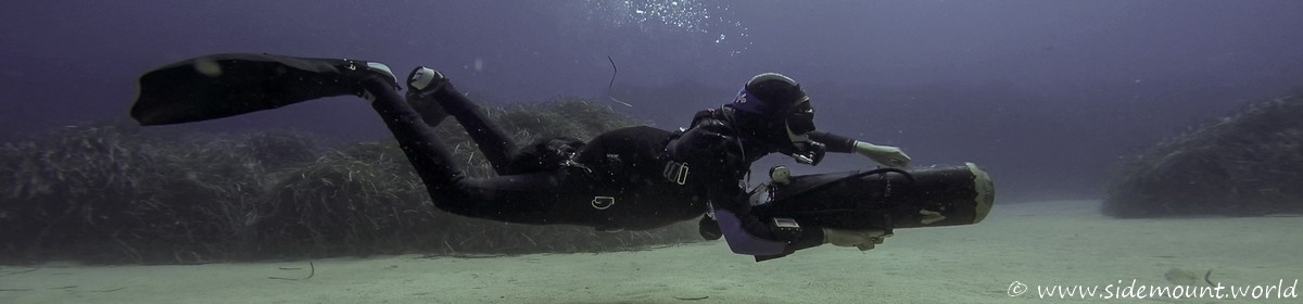 Sidemount-Tauchen